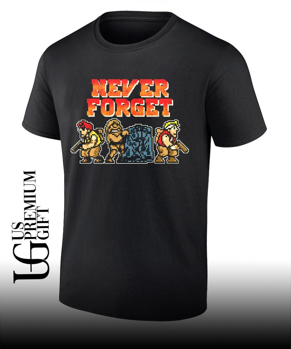 Contra Bill and Lance Never Forget shirt