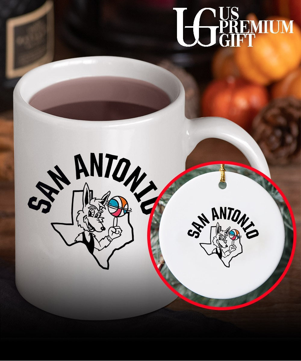 Coyote San Antonio Spurs NBA 2026 Playoffs mascot shirt