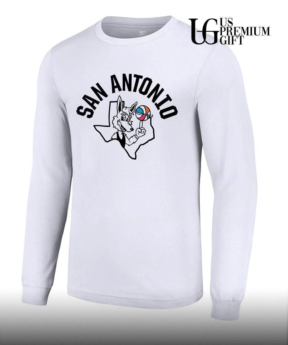 Coyote San Antonio Spurs NBA 2026 Playoffs mascot shirt