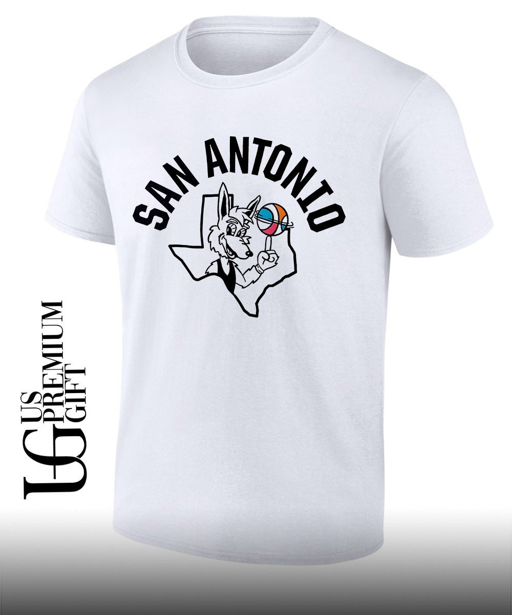 Coyote San Antonio Spurs NBA 2026 Playoffs mascot shirt