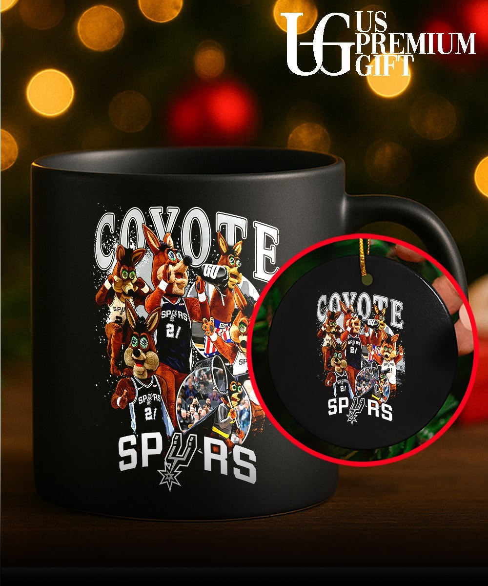 Coyote mascot San Antonio Spurs NBA 2026 shirt