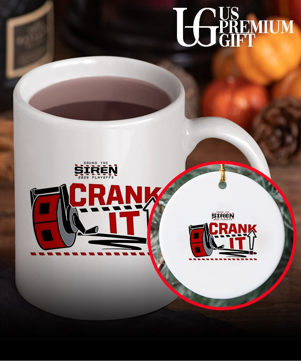 Crank It Up Sound the Siren 2026 Playoffs Carolina Hurricanes hockey shirt