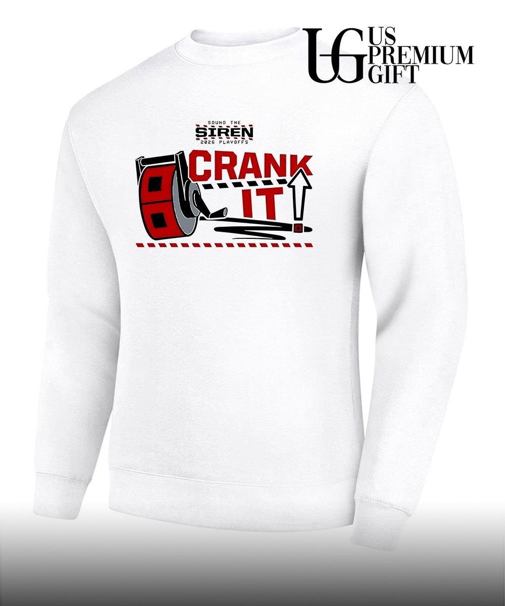 Crank It Up Sound the Siren 2026 Playoffs Carolina Hurricanes hockey shirt