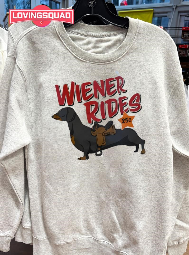 Dachshund Wiener Rides 25c Shirt