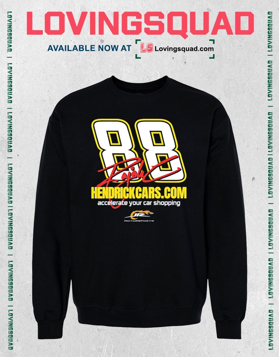 Dale Jr 88 HendrickCarsCom JRM Motorsports NASCAR accelerate your car shopping shirt
