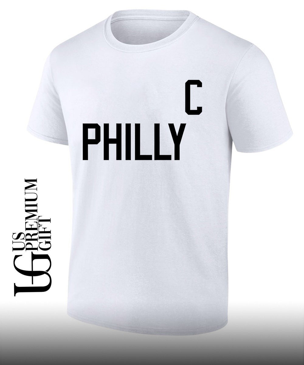 Dave Portnoy wearing PHILLY C shirt