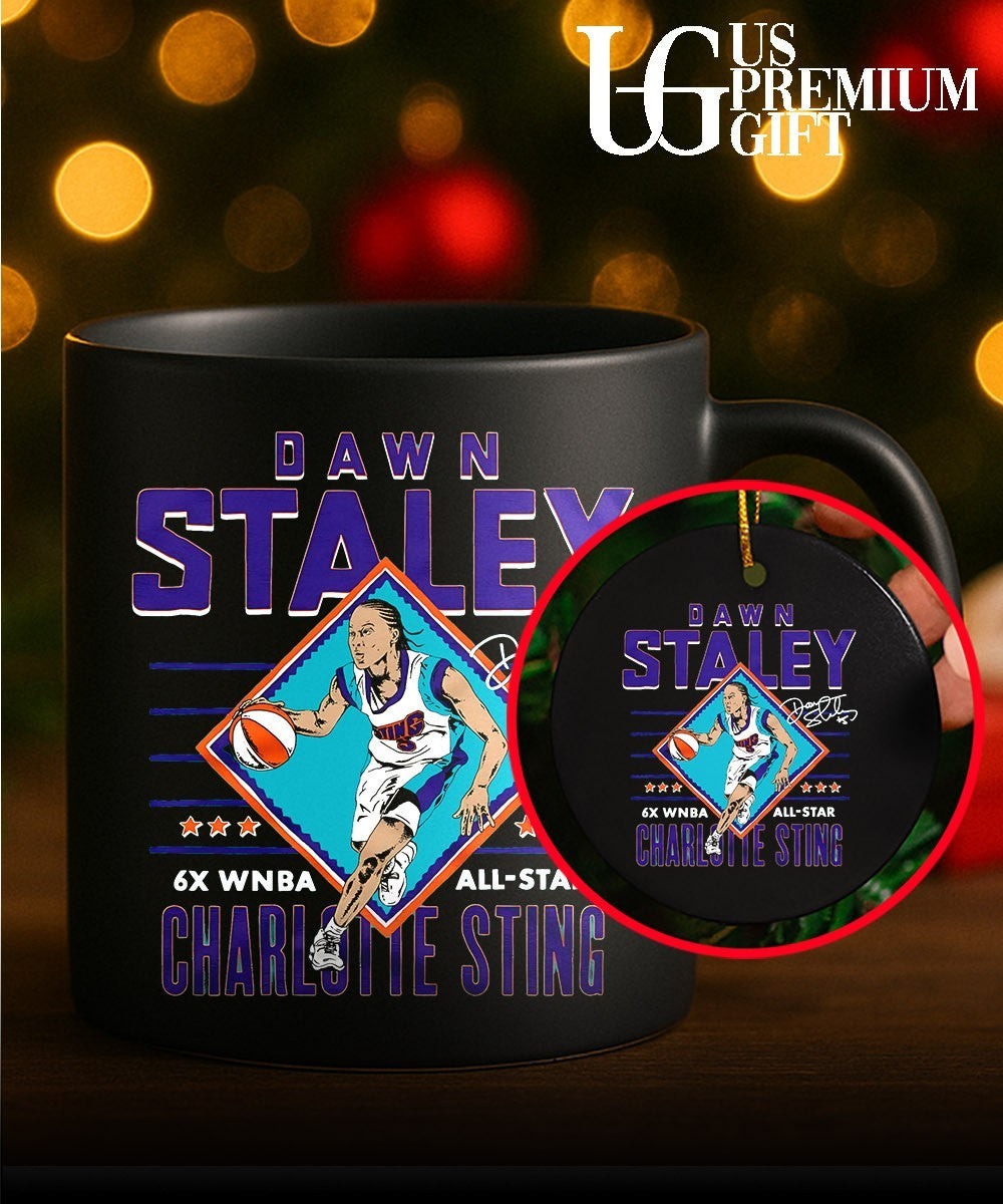 Dawn Staley Charlotte Sting 6X WNBA All Star signature shirt