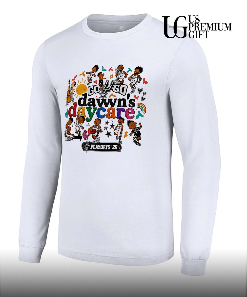 Dawn’s Daycare San Antonio Spurs NBA Playoffs 2026 shirt