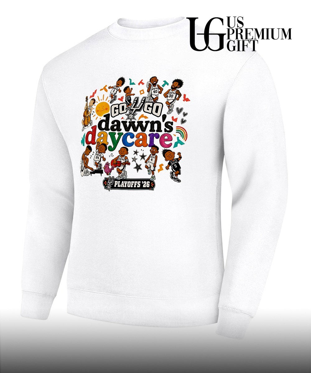 Dawn’s Daycare San Antonio Spurs NBA Playoffs 2026 shirt