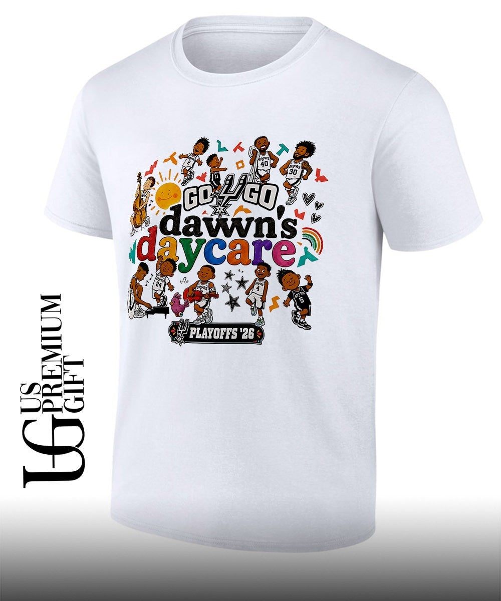 Dawn’s Daycare San Antonio Spurs NBA Playoffs 2026 shirt