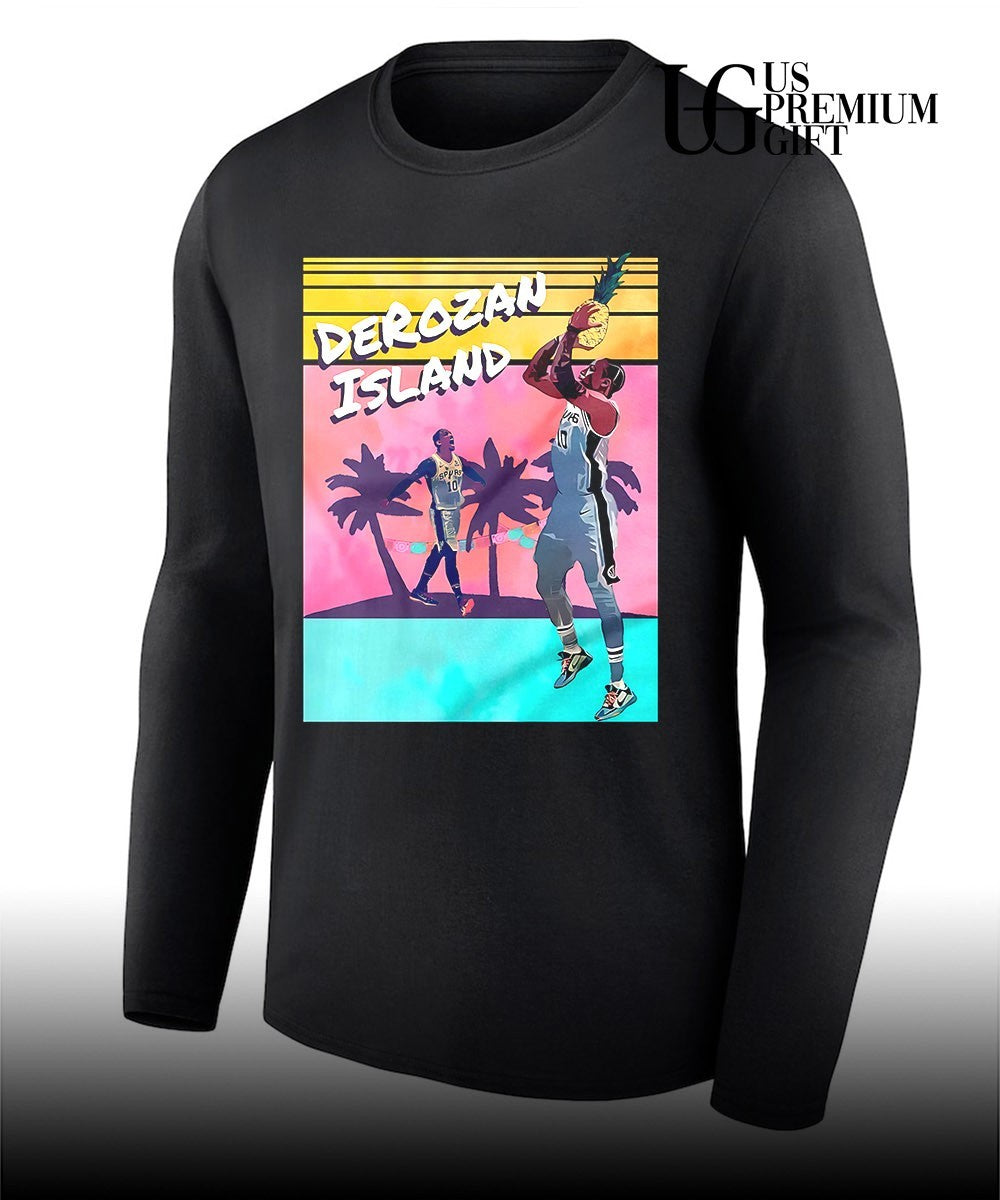 DeMar DeRozan Island San Antonio Spurs NBA shirt
