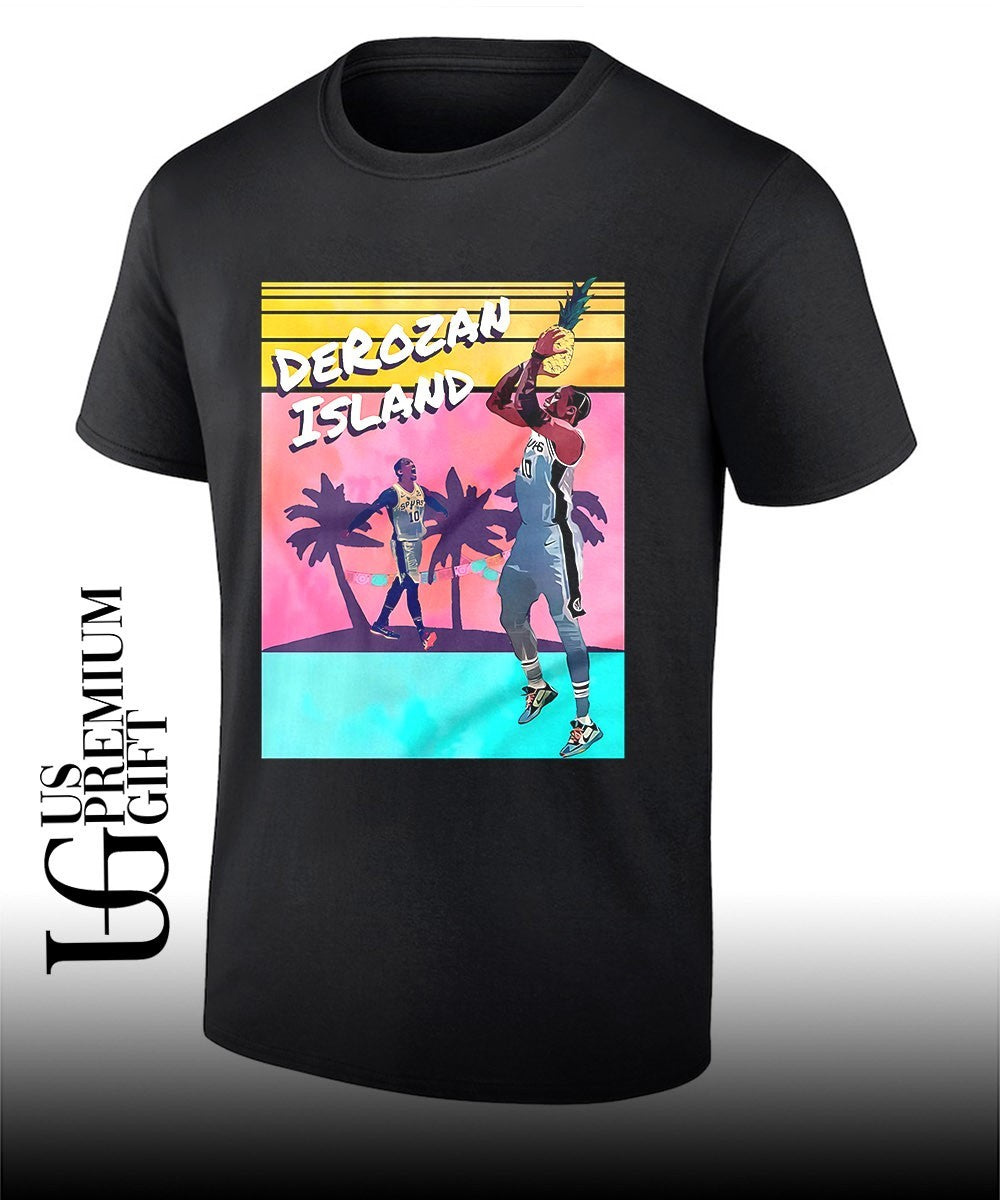 DeMar DeRozan Island San Antonio Spurs NBA shirt
