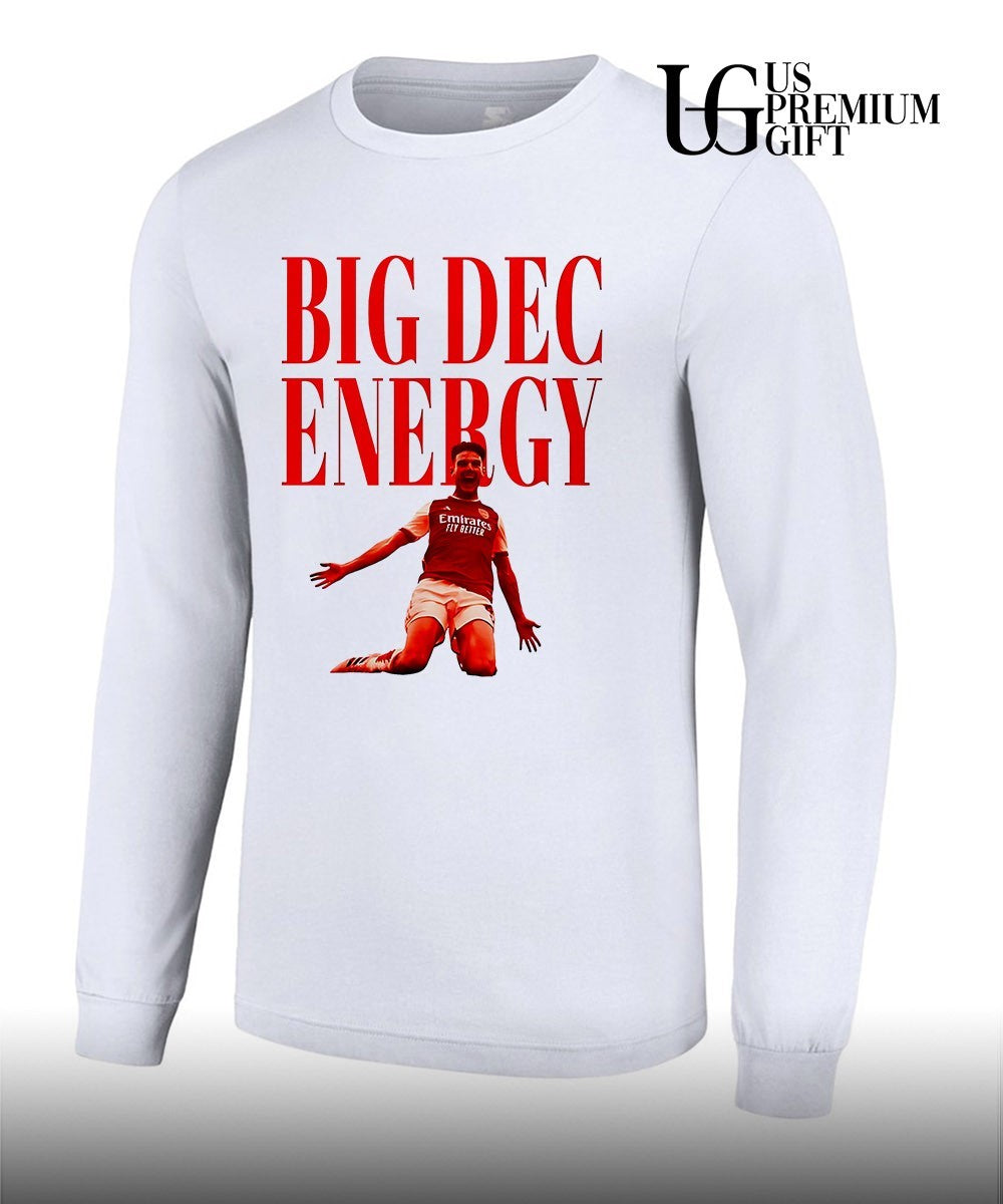 Declan Rice Big Dec Energy Arsenal FC shirt