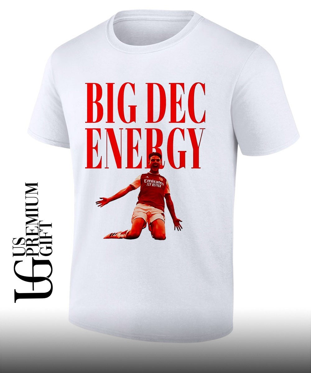 Declan Rice Big Dec Energy Arsenal FC shirt