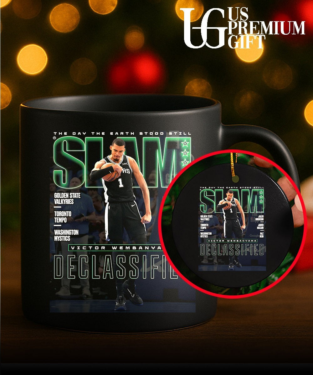 Declassified Victor Wembanyama San Antonio Spurs NBA The Day The Earth Stood Still Slam shirt