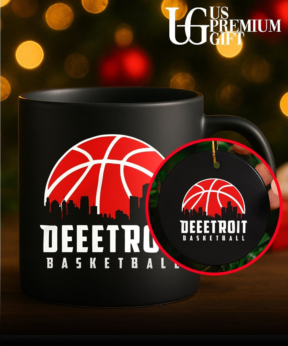 Deeetroit Basketball Skyline City shirt
