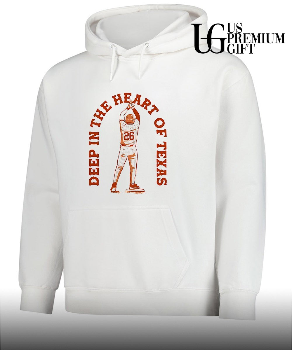 Deep in the heart of Texas baseball player shirt