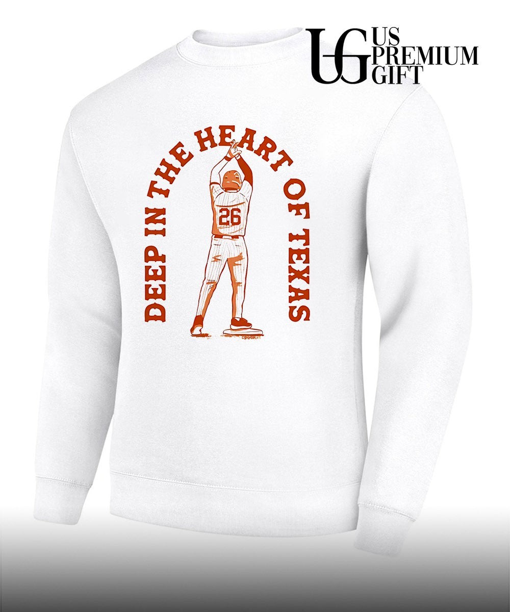 Deep in the heart of Texas baseball player shirt