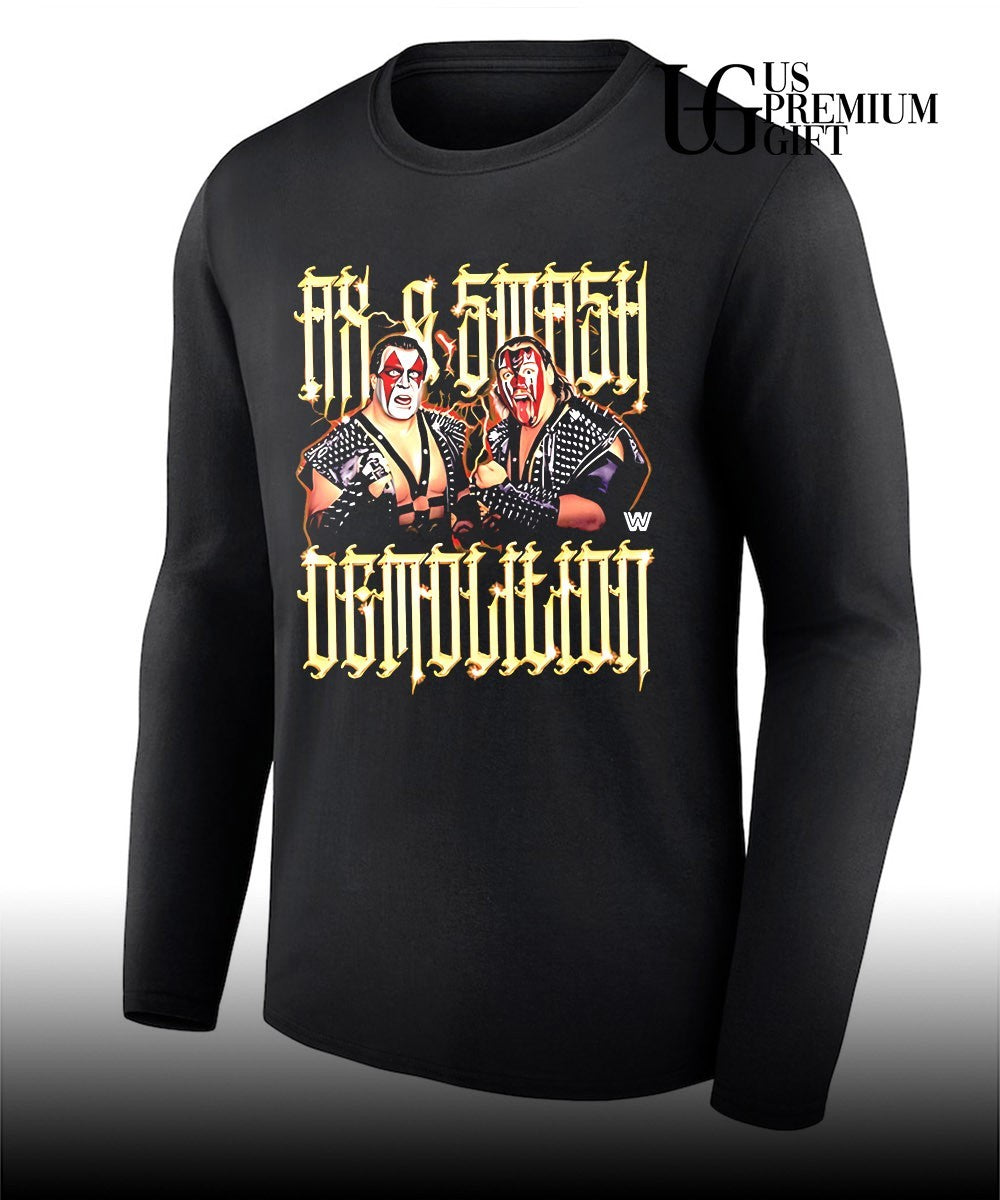 Demolition Ax and Smash graphic shirt