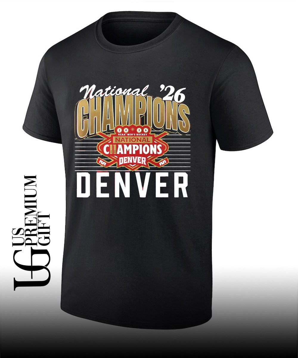 Denver Pioneers men’s Ice hockey 2026 National Champions shirt