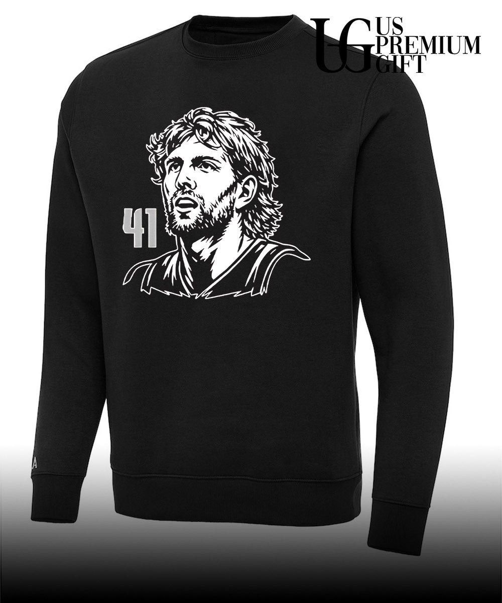 Dirk Nowitzki #41 Dallas Mavericks NBA legends T-shirt