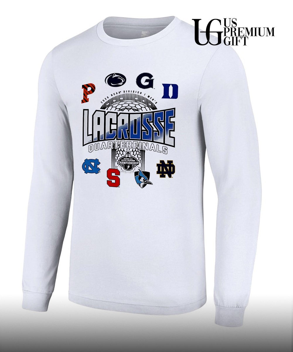 Division I Men’s Lacrosse Quarterfinals 2026 logo shirt