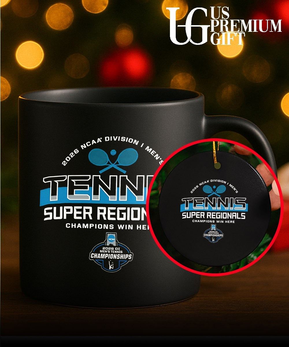 Division I Men’s Tennis Super Regionals Champions Win Here 2026 shirt