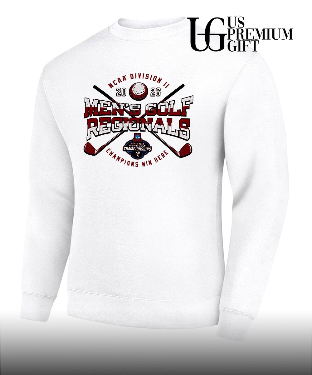Division II Men’s Golf Regionals Champions Win Here 2026 shirt