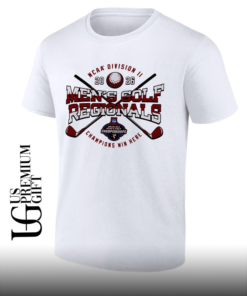Division II Men’s Golf Regionals Champions Win Here 2026 shirt