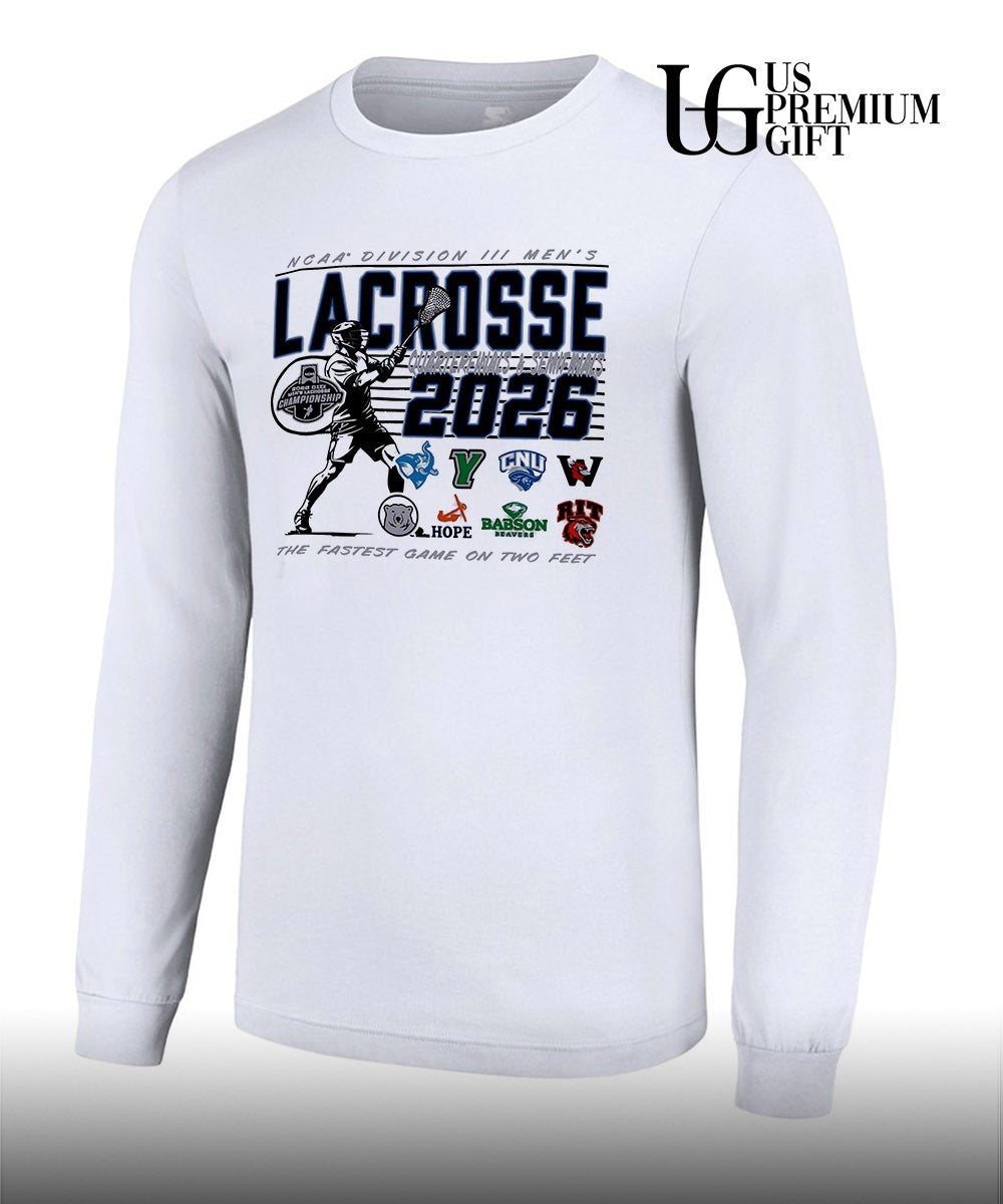 Division III Men’s Lacrosse Quarterfinal 2026 The Fastest Game On Two Feet shirt