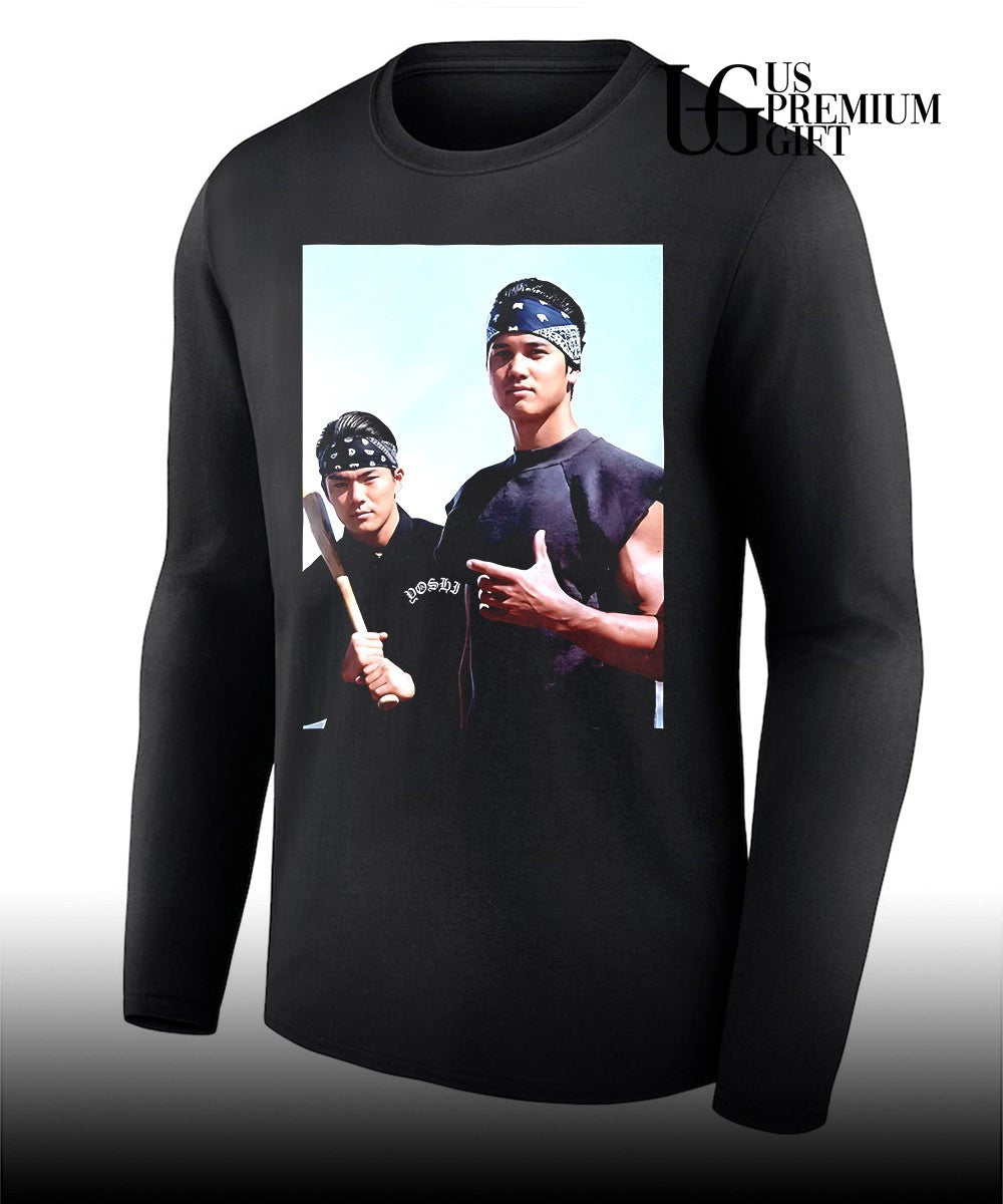 Dodgers Shohei Ohtani and Yoshinobu Yamamoto Pitcher shirt