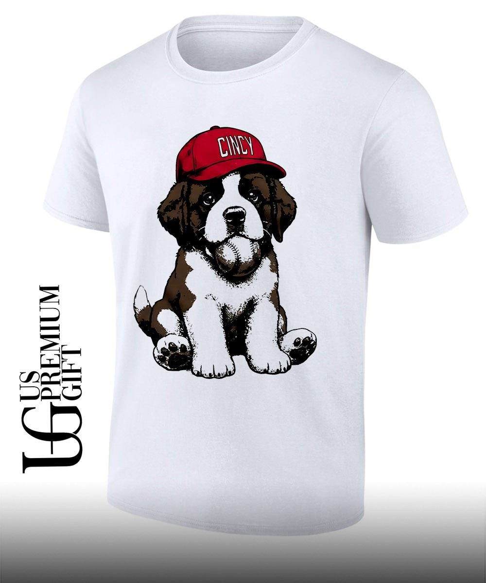 Dog holding baseball baseball 2026 graphic illustration shirt