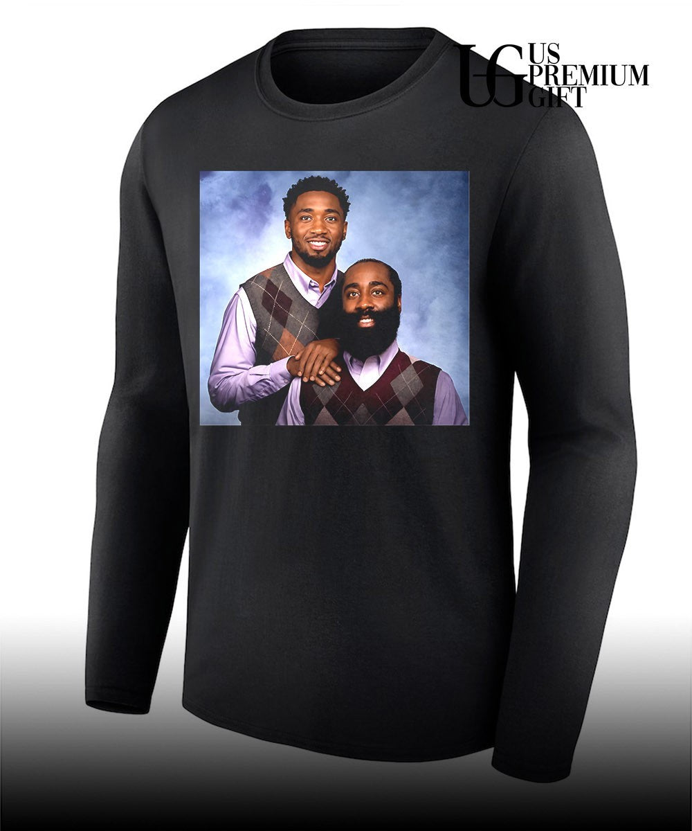 Donovan Mitchell and James Harden Cleveland Cavaliers NBA Step Brothers shirt