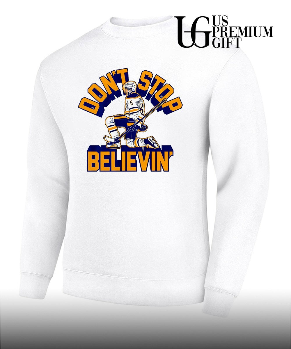 Don’t Stop Believin Zach Benson Buffalo Sabres hockey shirt