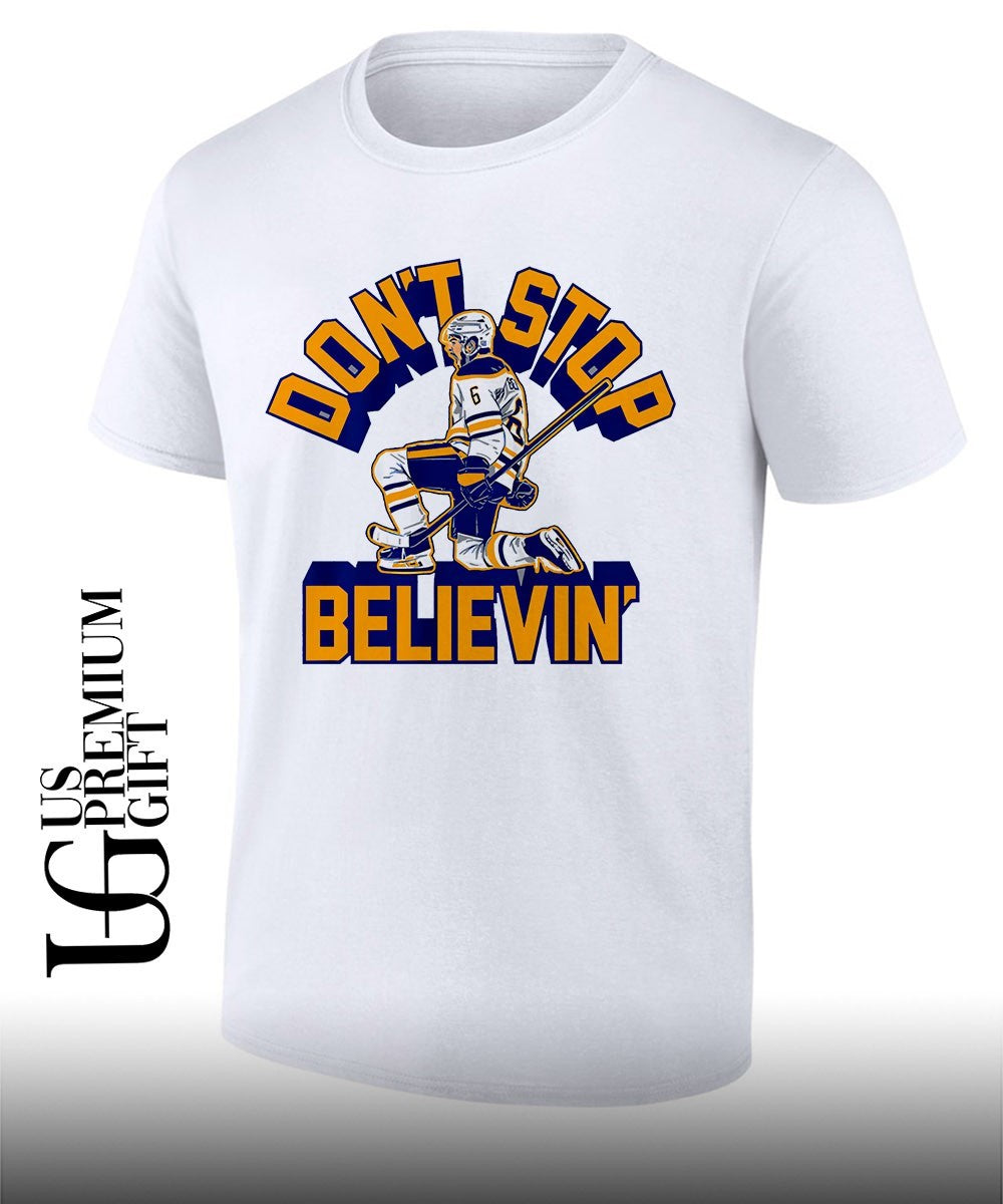 Don’t Stop Believin Zach Benson Buffalo Sabres hockey shirt