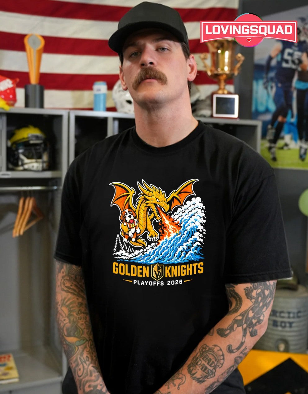 Dragon Vegas Golden Knights Playoff 2026 shirt
