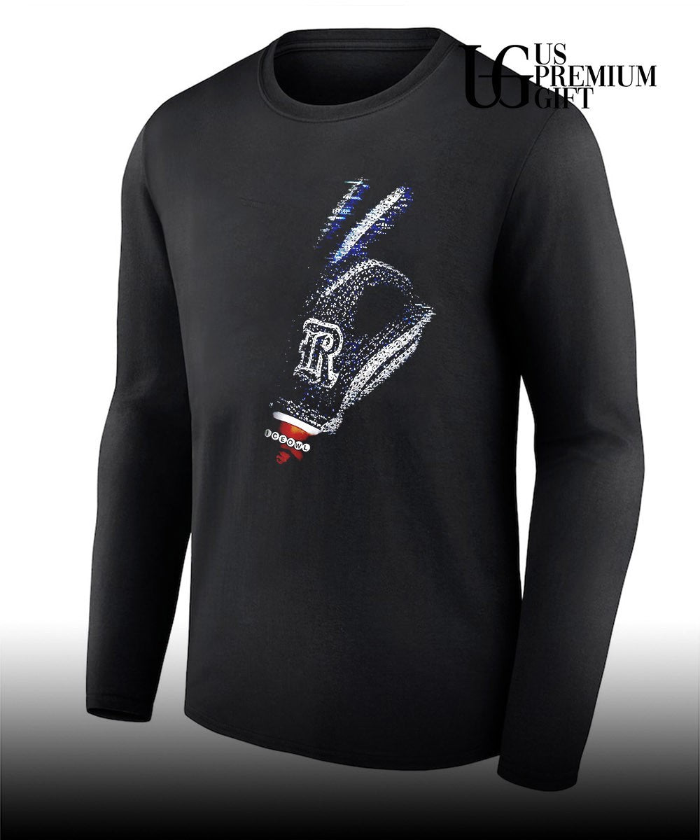 Drake Iceman Rice Owls Football diamond chain logo shirt