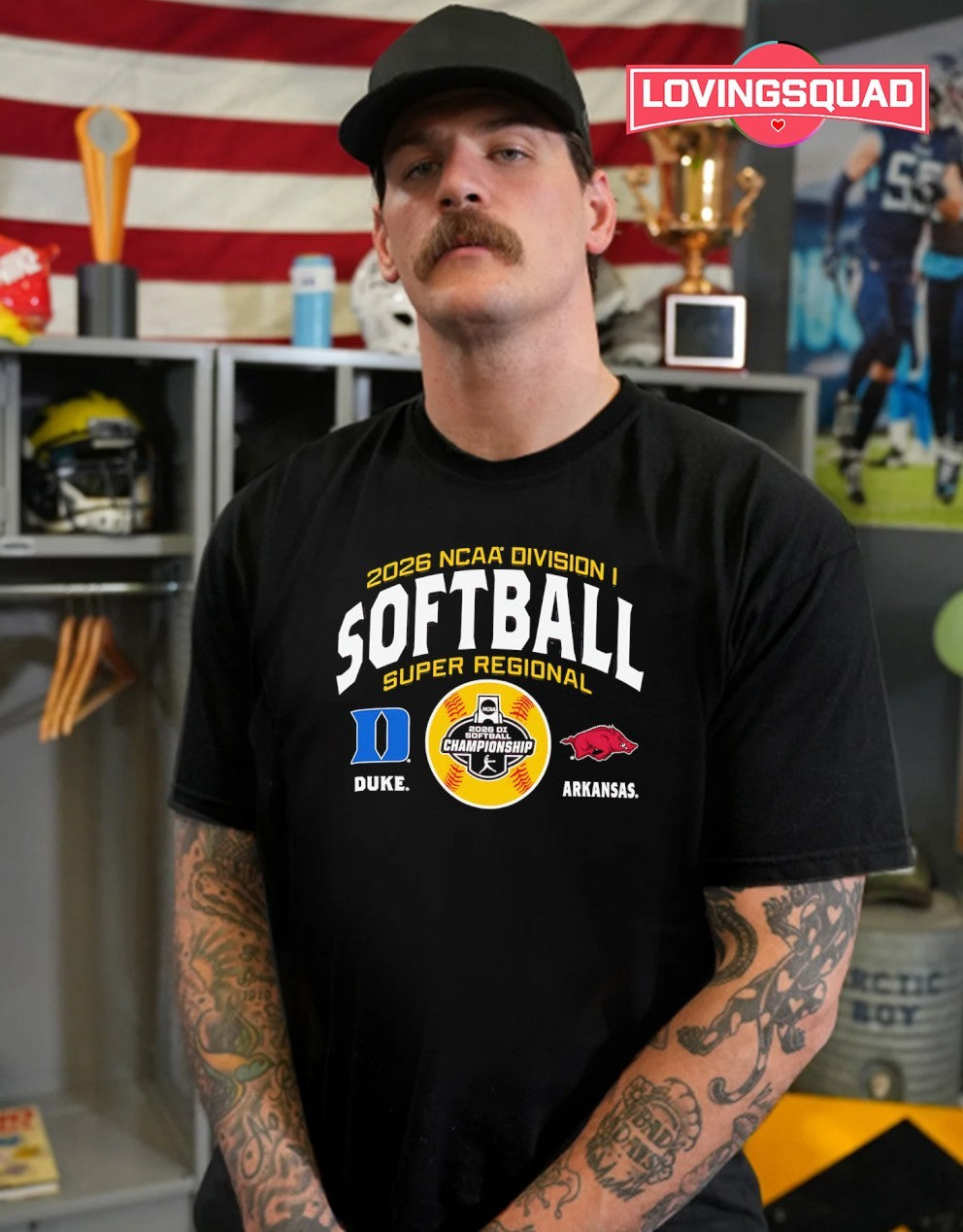 Duke vs Arkansas NCAA DI softball Super Regional 2026 shirt