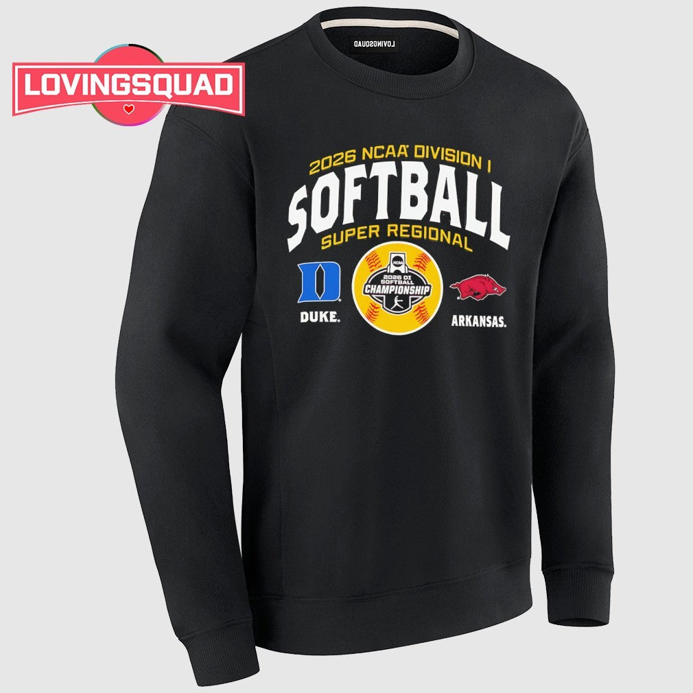 Duke vs Arkansas NCAA DI softball Super Regional 2026 shirt