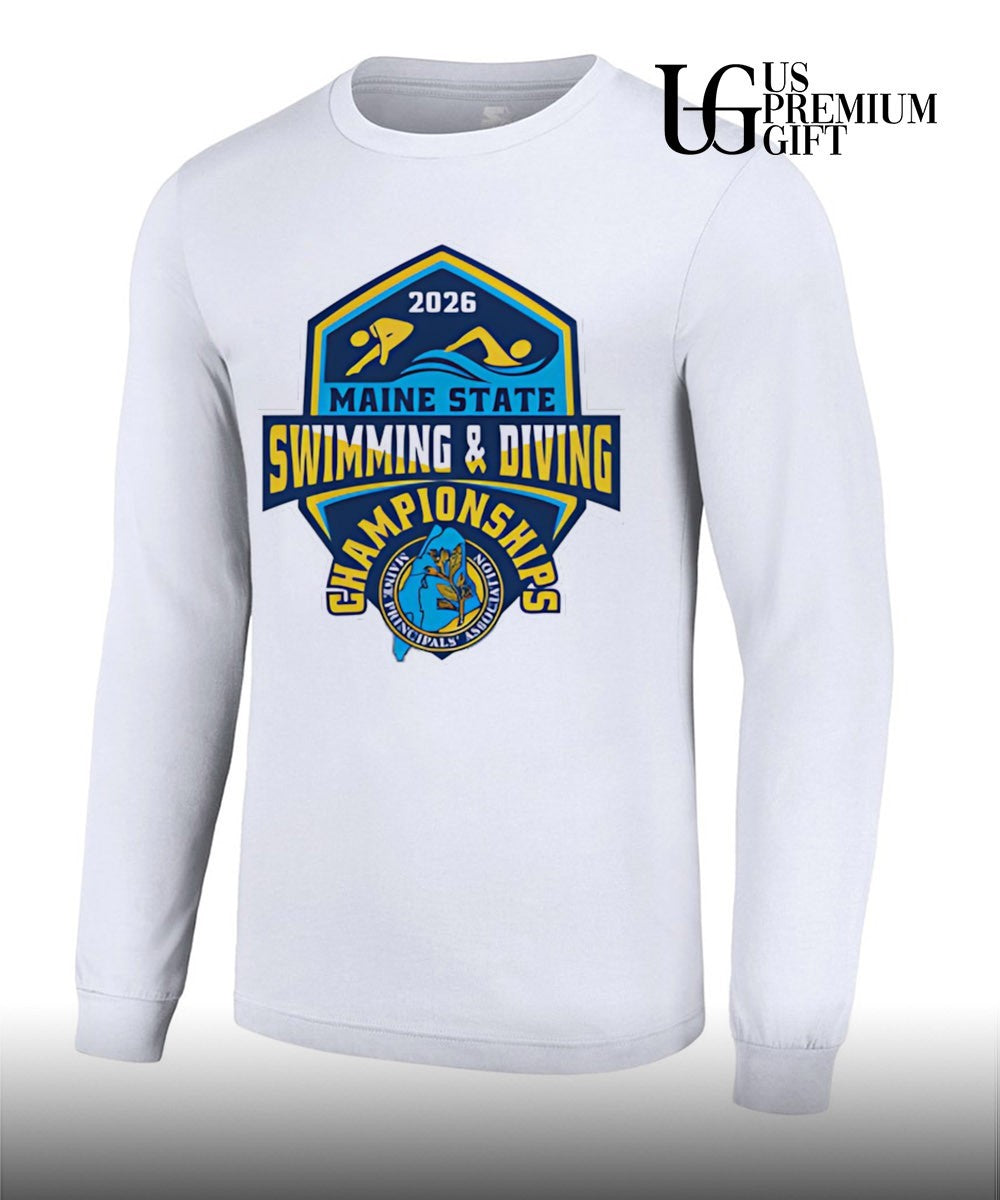 Maine State Swimming & Diving Championships MPA 2026 shirt