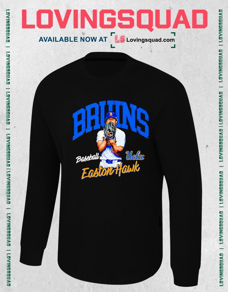 Easton Hawk UCLA Bruins baseball Shirt
