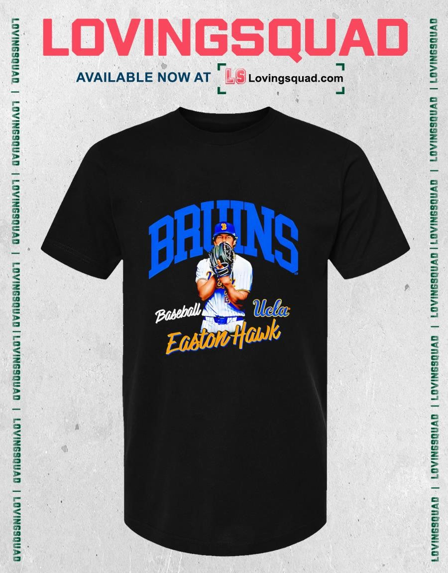Easton Hawk UCLA Bruins baseball Shirt