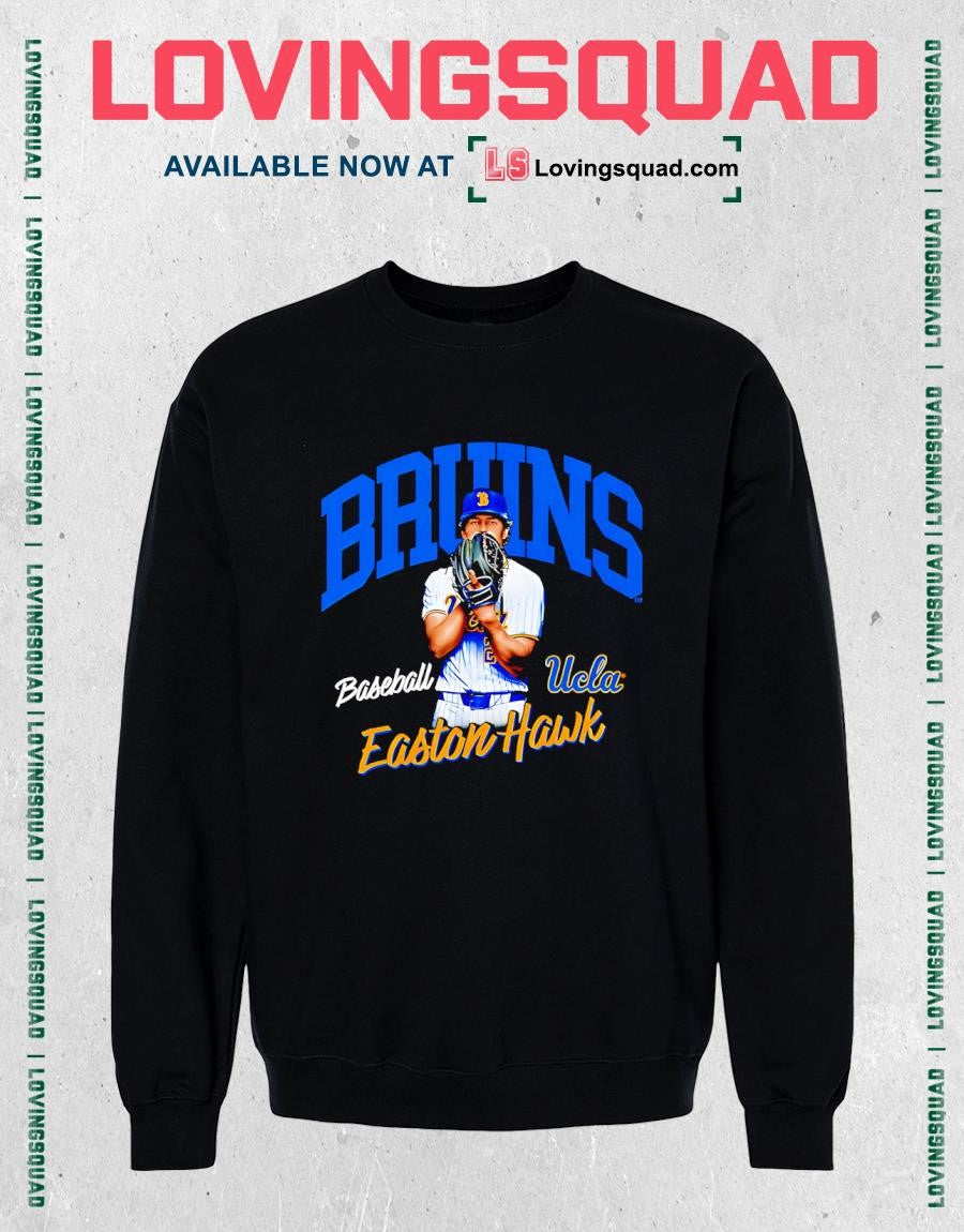 Easton Hawk UCLA Bruins baseball Shirt