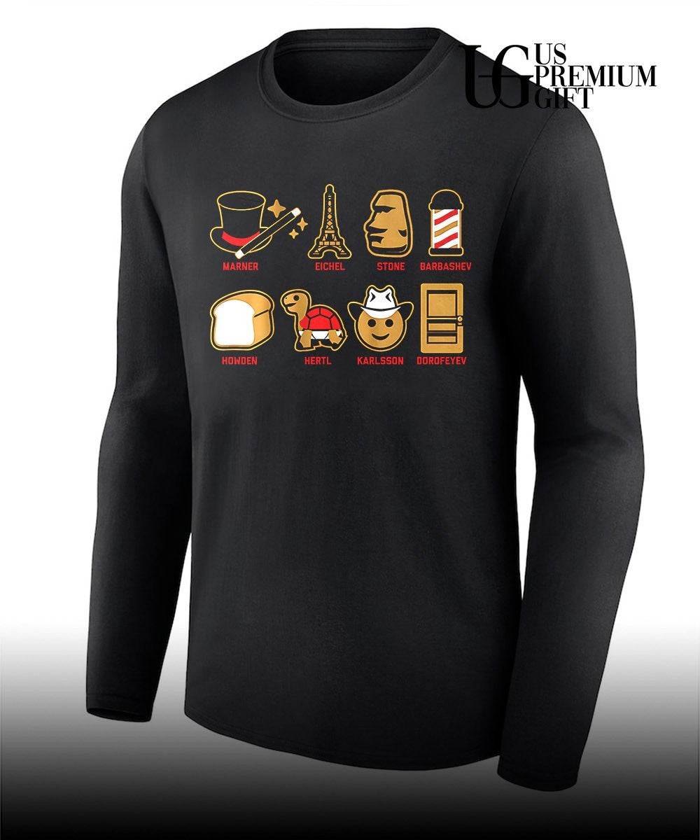 Emoji Stars Vegas Golden Knights NHL 2026 shirt