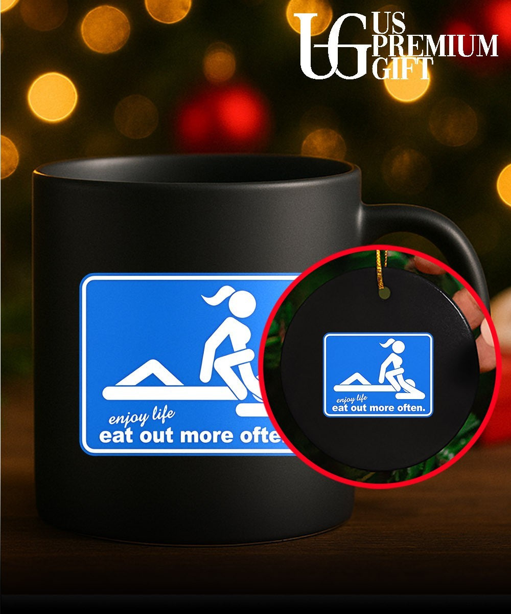 Enjoy life eat out more often shirt