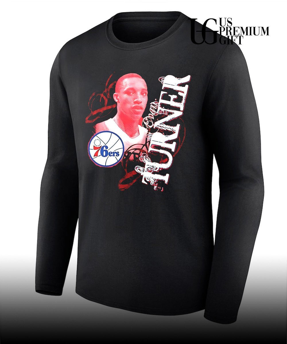Evan Turner player Philadelphia 76ers NBA portrait shirt