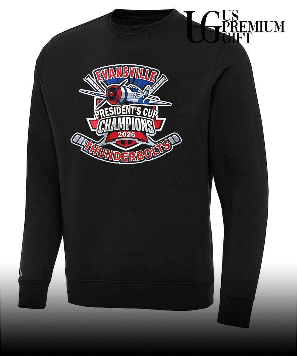 Evansville Thunderbolts Champions Southern Professional Hockey League 2026 shirt