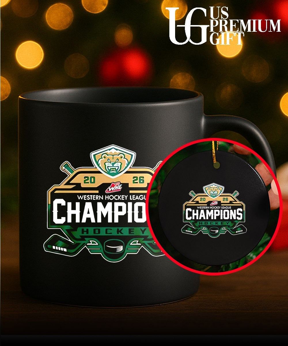 Everett Silvertips 2026 Western Hockey League Champions shirt