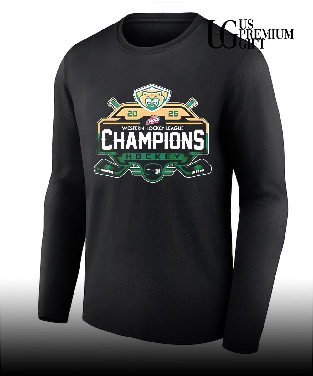 Everett Silvertips 2026 Western Hockey League Champions shirt