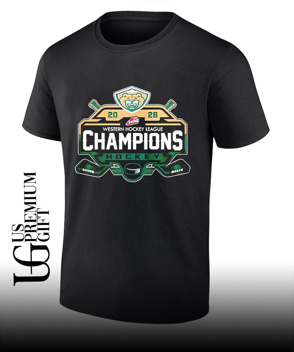 Everett Silvertips 2026 Western Hockey League Champions shirt